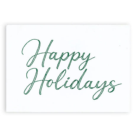 Festive Sayings - Happy Holidays (Cardstock)