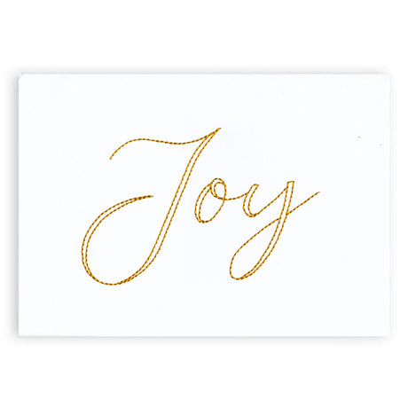 Festive Sayings - Joy (Cardstock)