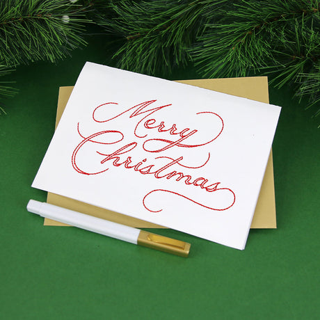 Festive Sayings - Merry Christmas (Cardstock)