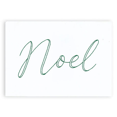 Festive Sayings - Noel (Cardstock)