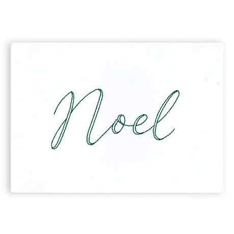Festive Sayings - Noel (Cardstock)