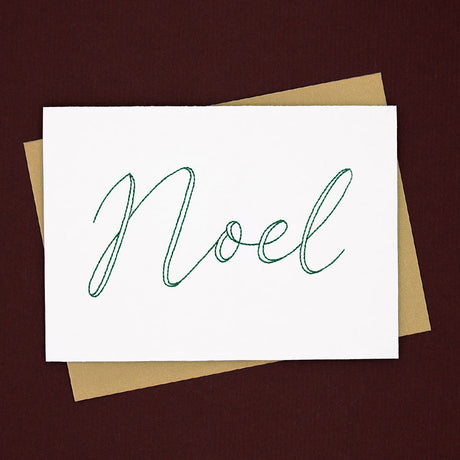 Festive Sayings - Noel (Cardstock)