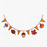 Fall Treasures Bunting Neckline