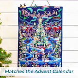 North Pole Village Quilt Label