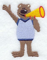 Cheerbear and Megaphone