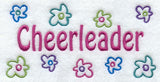 Cheerleader with Flowers