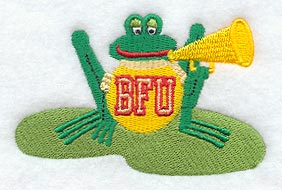 Bullfrog with Megaphone