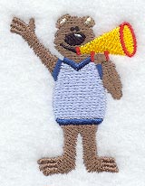 Cheerbear and Megaphone