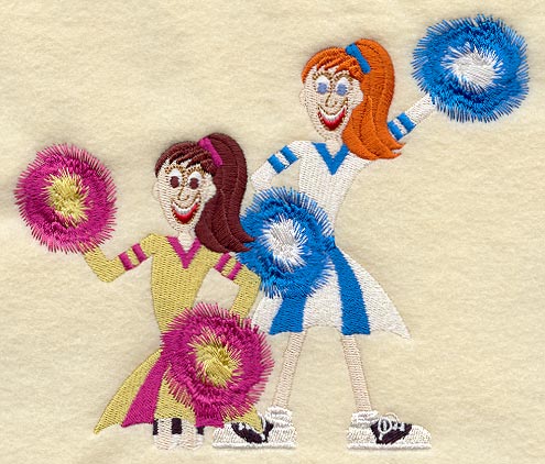 Cheerleader Pair