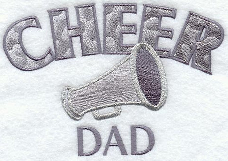 Cheer Dad w/Megaphone