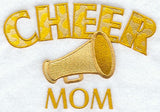 Cheer Mom w/Megaphone