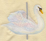 Delicate Carousel Swan