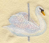 Delicate Carousel Swan