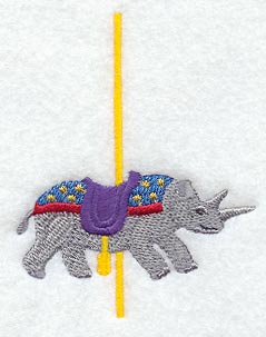 Carousel Rhinoceros