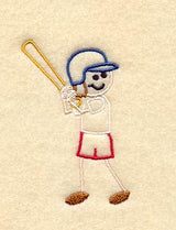 Stick Figure Batter