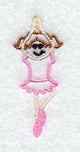 Stick Figure Ballerina