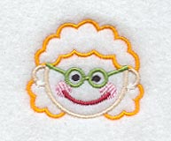 Stick Figure Face-Woman 1