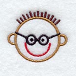 Stick Figure Face-Boy 3