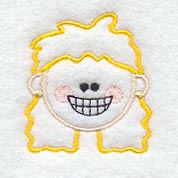 Stick Figure Face-Woman 11