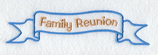 Family Reunion Banner