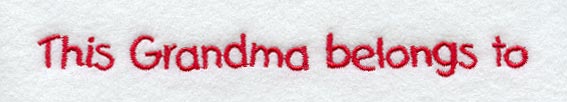 This Grandma Belongs To