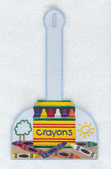 Crayon Towel Topper
