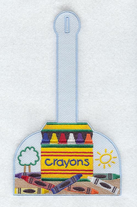 Crayon Towel Topper
