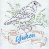 Yukon - Raven (Redwork)