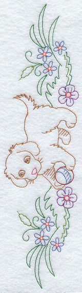 Sweet Dreams Puppy Spray 1 - Facing Left