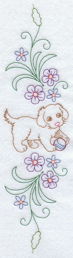 Sweet Dreams Puppy Spray 2 - Facing Right