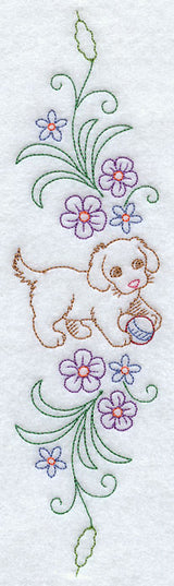 Sweet Dreams Puppy Spray 2 - Facing Right