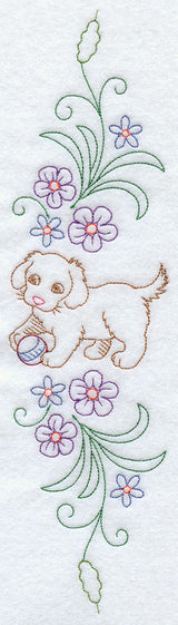 Sweet Dreams Puppy Spray 2 - Facing Left