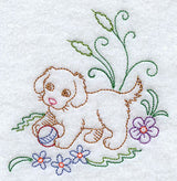 Sweet Dreams Puppy Corner - Facing Left