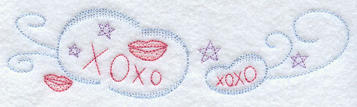 Goodnight Sweetheart Border - Facing Left