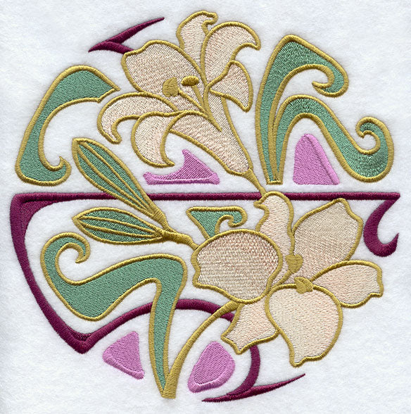 Arts and Crafts Lily Circle