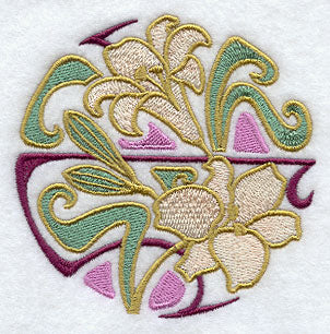 Arts and Crafts Lily Circle