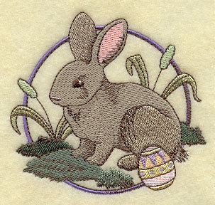 Easter Bunny and Egg