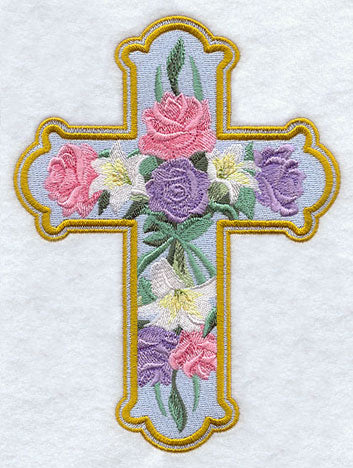 Rose and Lily Cross