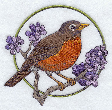 Robin and Lilac Circle