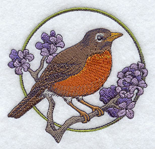 Robin and Lilac Circle