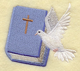 Easter Sunrise Dove and Bible