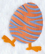 Easter Egg in Tiger Print
