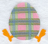 Easter Egg in Plaid