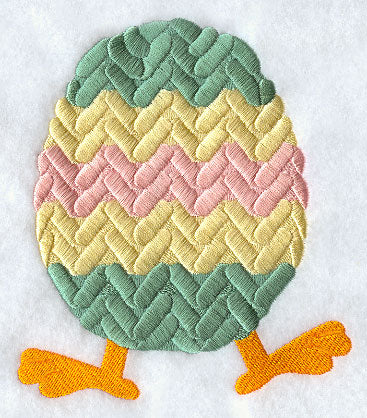 Easter Egg in Pastel Knit