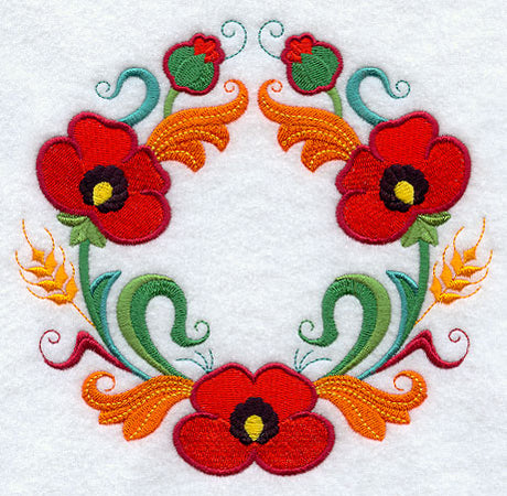 Poppy Wreath