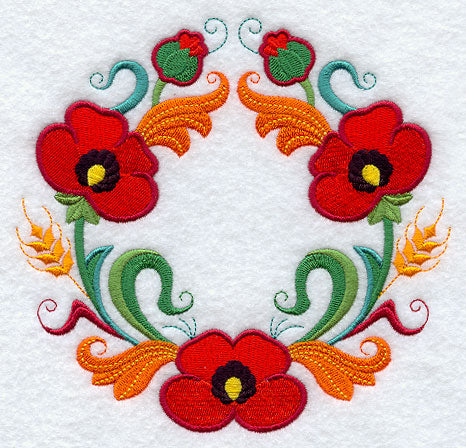 Poppy Wreath