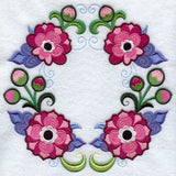 Peony Wreath