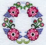 Peony Wreath