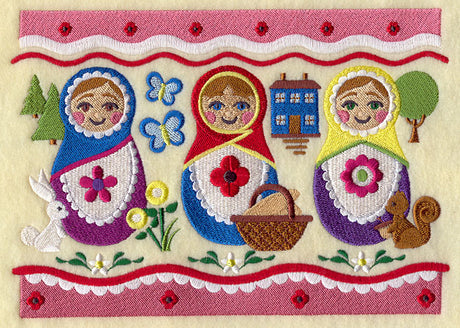 Matryoshka Doll Trio (Female)