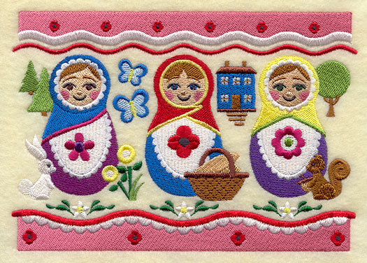Matryoshka Doll Trio (Female)